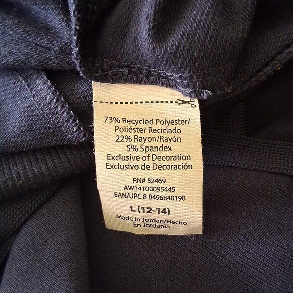 2 Pairs of Athletic Works Cotton/Poly Blend Workout Shorts Women's Size 12/14 - Picture 15 of 16